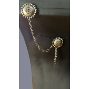 Women's Nautical chatelaine fur clip